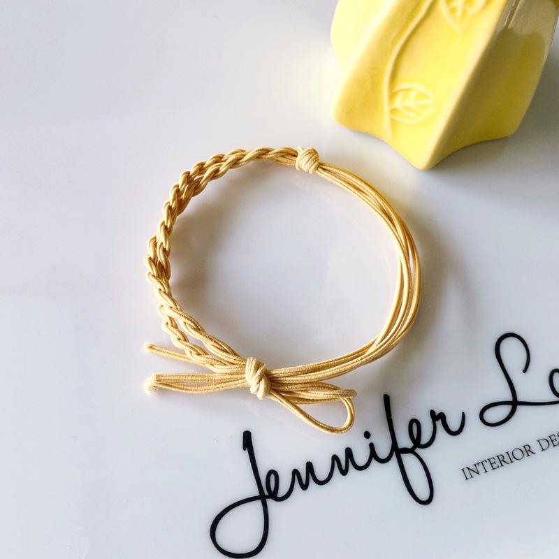 Korean Knotted Braided Butterfly Hair Rope for Women