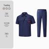 Durable Summer Cotton Twill Workwear Set with Custom Logo - Wear-Resistant Labor Protection Uniform