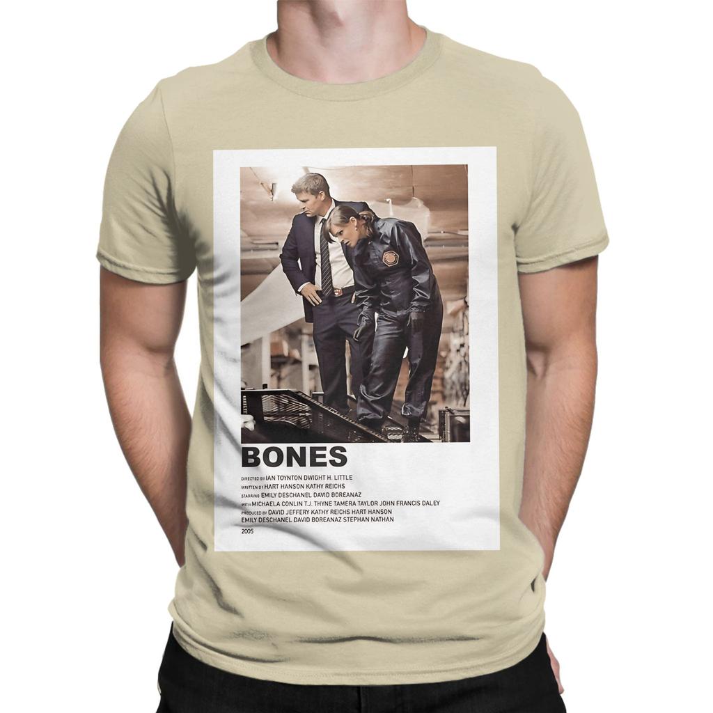 Temperance And Seeley Bones Poster Classic Novelty 100 Cotton Tshirt Temperance And Seeley Bones Tees Tops For Unisex