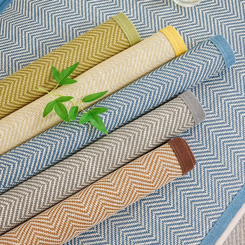 New Ice Silk Rattan Mat Sofa Cushion Non-Slip Seat Cushion Summer Summer Full Cover Cross-Border