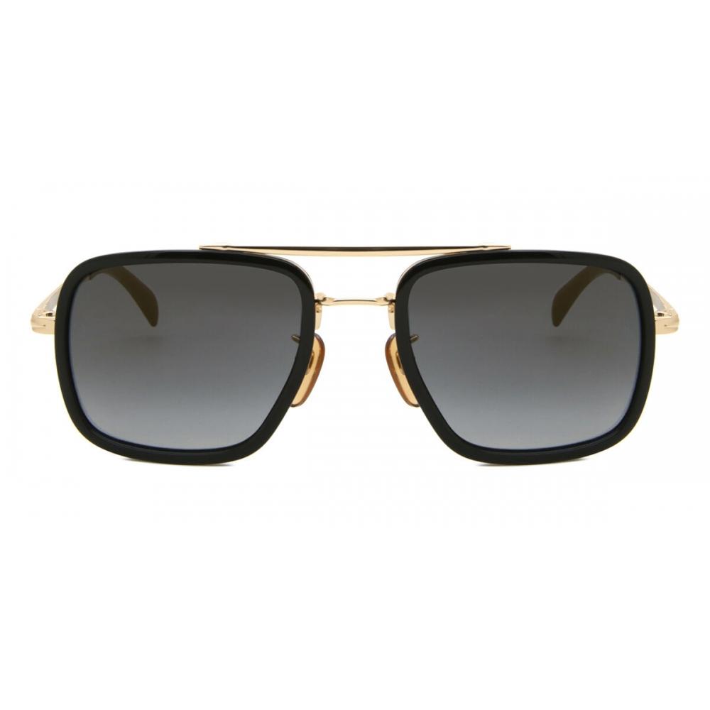 

David Beckham Db 7002 S Rhl Fq Men SunglaSSeS Gold Black/54-22-140
