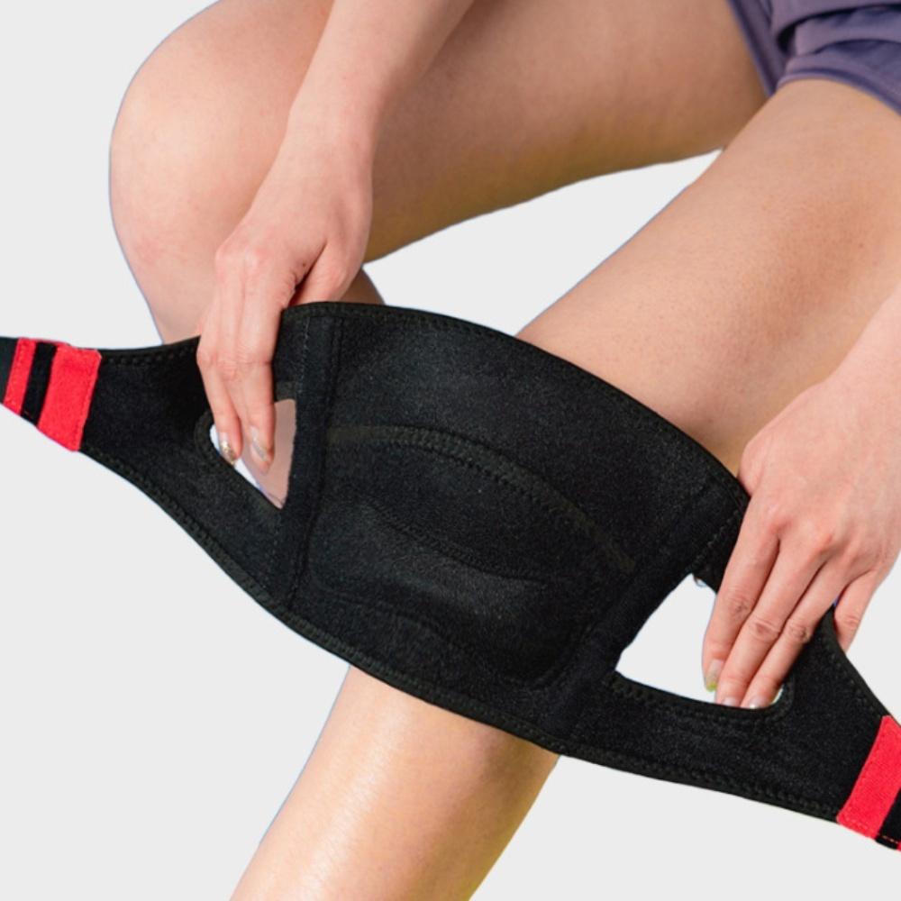 1pc Black Knee Pads Adjustable Size Knee Brace for Men And Women, Breathable And Comfortable, The Best Holiday Gifts