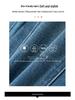 Women's Light Color High-Waisted Micro-Flare Jeans, Elastic and Slimming, Colored Thread, Plus Size, Ideal for Spring and Autumn