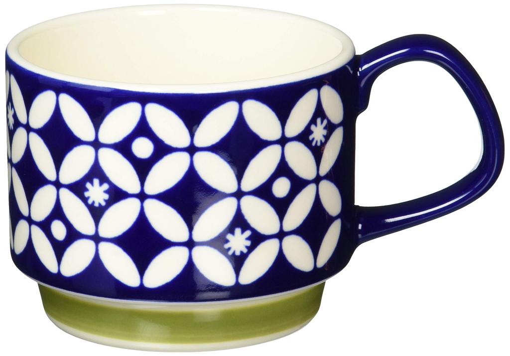 Showa Izawa Corporation Ficca Stackable 29573 Mug, Blue,