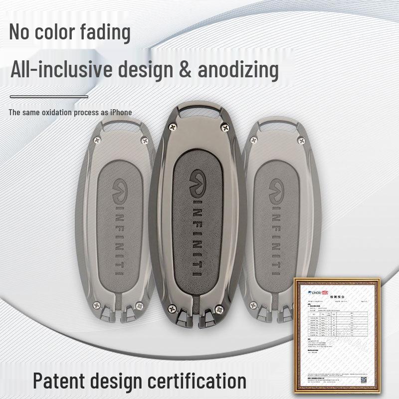 Infiniti Key Case for Q50L, QX50, QX60, Q70L, FX35, G25, QX70 - Unisex Design