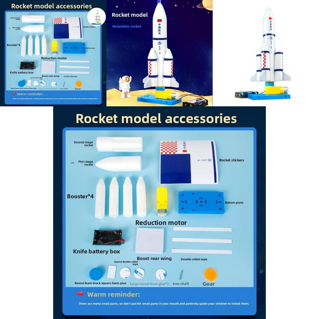 Science Experiment Diy Rocket Model Kit For Childrens Educational Handson Stem Activity