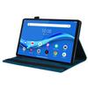 Para Lenovo Tab K10C/Tab E10C Capa Protetora Folio de Couro PU para Tablet com Porta-Cartões