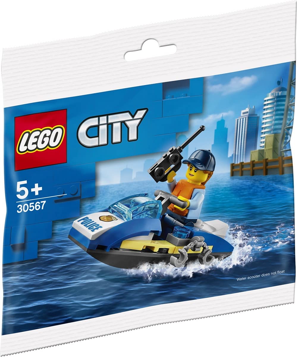 

Lego City 30567 Полицейский водный скутер, маленькая сумка/полиэтиленовый пакет [Предмет]