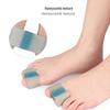 Unisex Double Hole Fiber Toe Separator for Bunions and Overlapping Toes