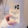 3D Sparkling Diamond Bow Phone Case17Apple16Light Luxury iphone14promax Applicable13Advanced Sense11