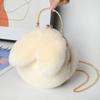Exquisite Plush Rabbit Ears Crossbody Bag - Versatile, Fashionable Cell Phone Shoulder Bag for Women