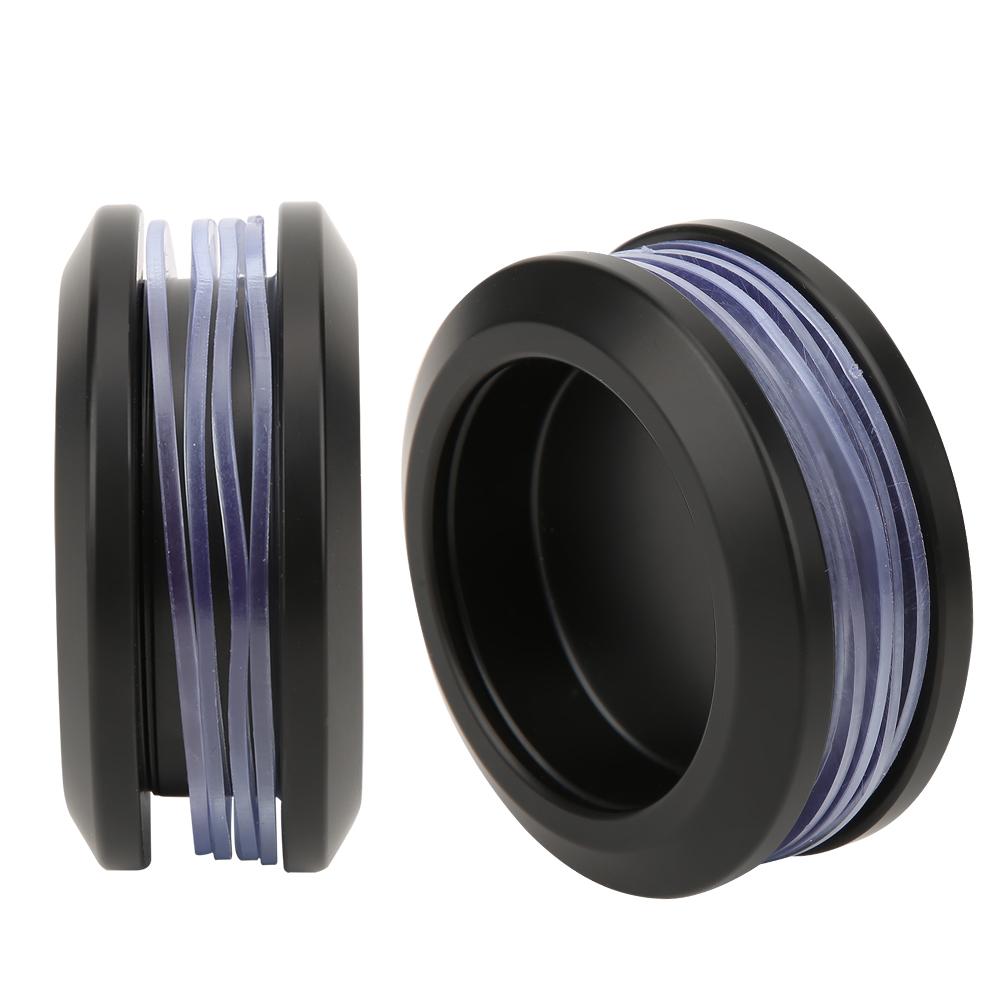 Round Double Side Sliding Door Handle Concealed Bathroom Wood Glass Door Knob Hardware