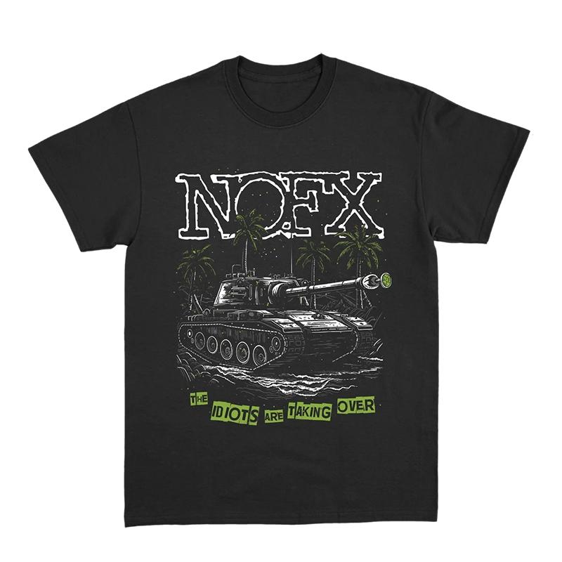 

2025 Новий Альбом Панк-Гурту NOFX Рок Червона Акула Кролик Американський Вільний Чоловіча та Жіноча Футболка з Коротким Рукавом M