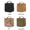 Camping Storage Pouch Picnic Basket Spacious Outdoor Use Camping Lamps Gas Stove Gas Canister Pot Carry Pouch Storage Picnic Pouch