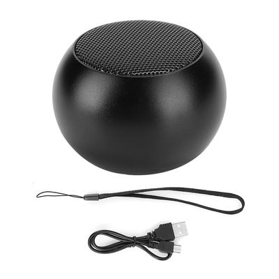 DZ 017 Aluminium Schwarz Tragbarer Hi-Fi Stereo Bluetooth Lautsprecher Kompaktes Gehäuse Klarer Klang Freisprecheinrichtung