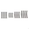 4 Pack HO Scale Train Track Elements for DIY Model Railways In 1:87