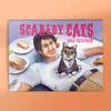 1/2 шт. 2025 Кошачий настенный календарь Scaredy Cats Ежемесячный календарь Праздники Даты Встречи Напоминание для Домашнего Офиса Общежития Декор