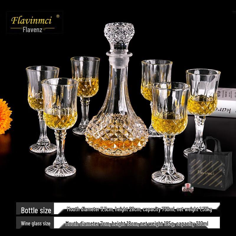 

Flevence Machine-Made Crystal Wine Glass
