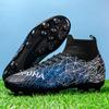 Unisex High-Top Fußballschuhe Bunt Outdoor Langstollen Sportschuhe Große Größe Jugend Sport Kinder Fußballschuhe