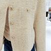 Ab.f.z 2026SS Round Tweed Jacket AZA1ZJ03