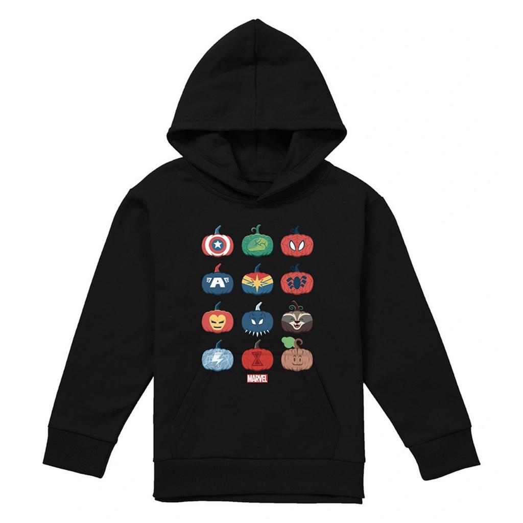 Marvel Childrens/Kids Hero Pumpkins Pull Over Hoodie