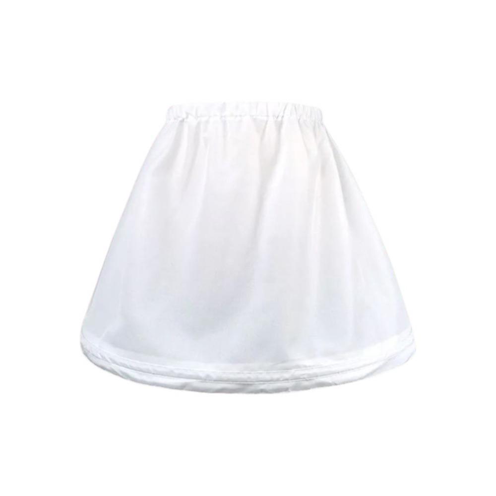 Adjustable Cosplay Crinoline White Hoop Petticoat Fashion Ball Gown Underskirt  Wedding Dress