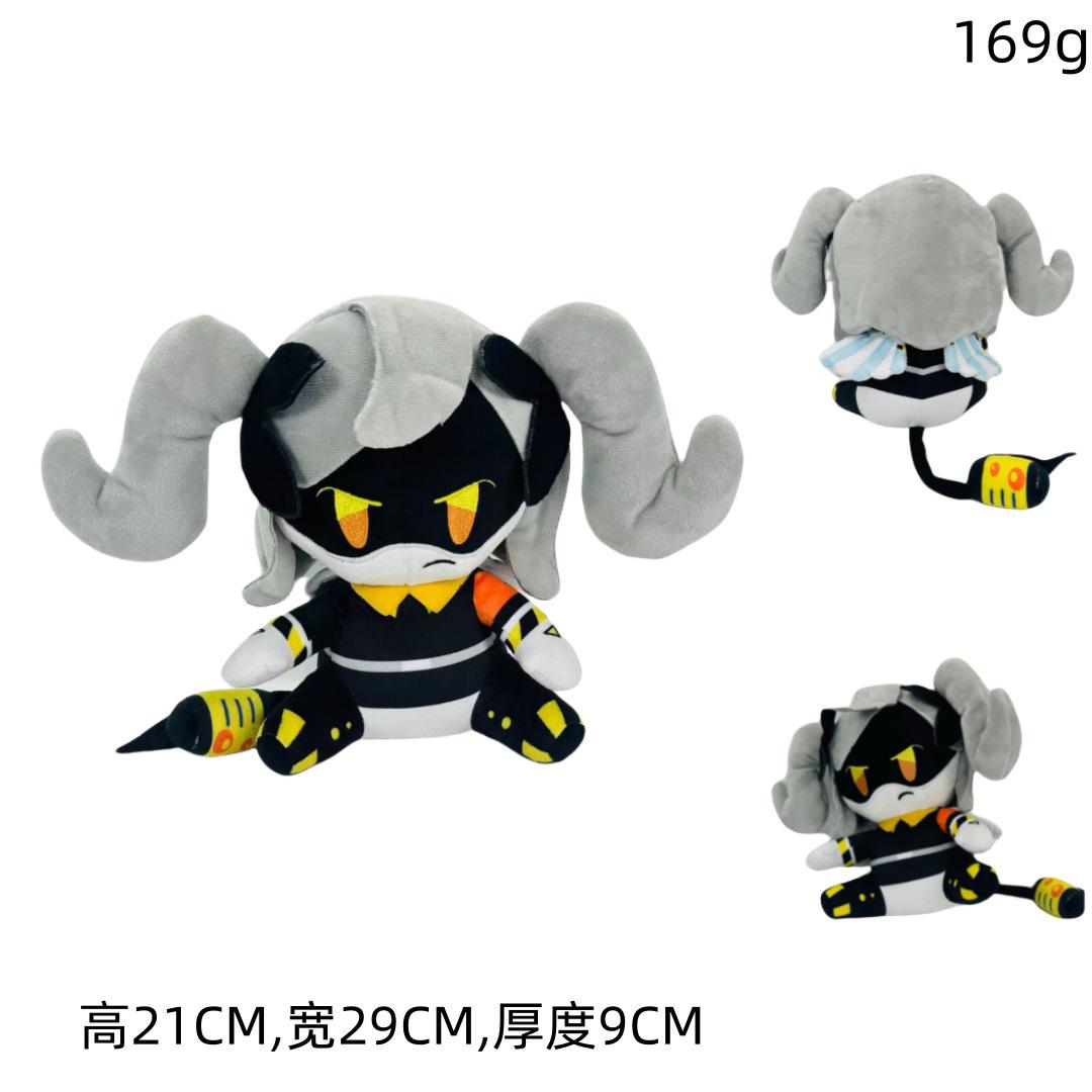 Moorddrones Meisje Pluche Speelgoed Kawaii Cartoon Anime N Hond Uzi Pluche Pop Zachte Moordenaars Kleine Robot Speelgoed Voor Kinderen 25CM
