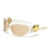 1pc European Men's and Women's Pilot Frame Fashion Sunglasses for Summer Sunshade, Sunscreen, UV Protection, Sports Glasses Fram