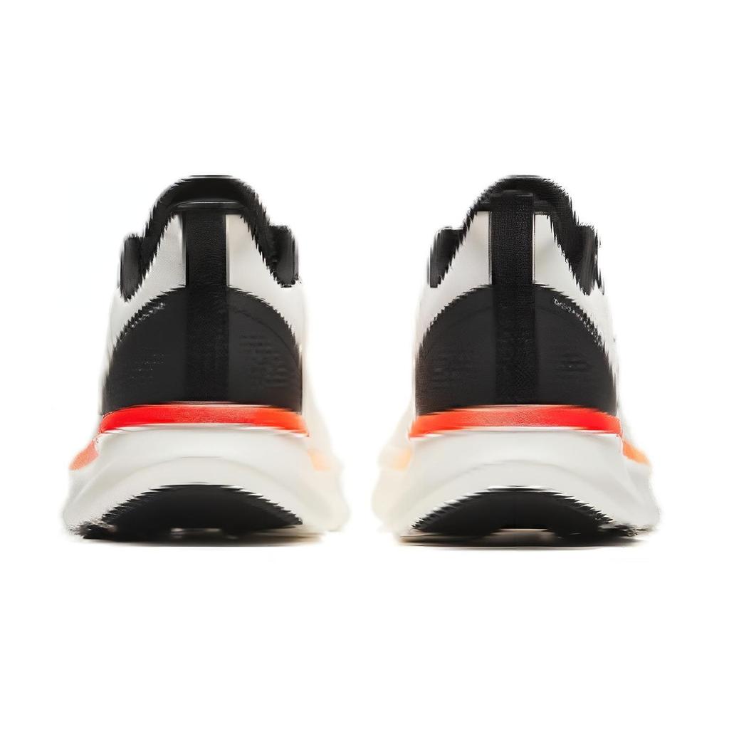 Anta Comfortable Durable Breathable Low-Top Running Shoes Men Sneakers White Black 112415520-1