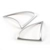For Mercedes Benz E Class W213 2016 2020 Car Interior Door Audio Speaker Decorate Frame Trim Cover Ring Matte Silver Color Refit
