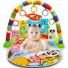 Fitness Rack Baby Music Pedal Piano Game Mat Baby Foot Piano 36 Months Newborn Toddler Toys