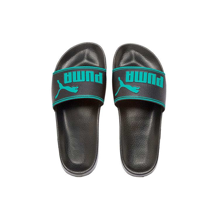 Puma Leadcat Slide 'Black Blue' (Unisex) Black / Blue Slide Slippers 360263 25