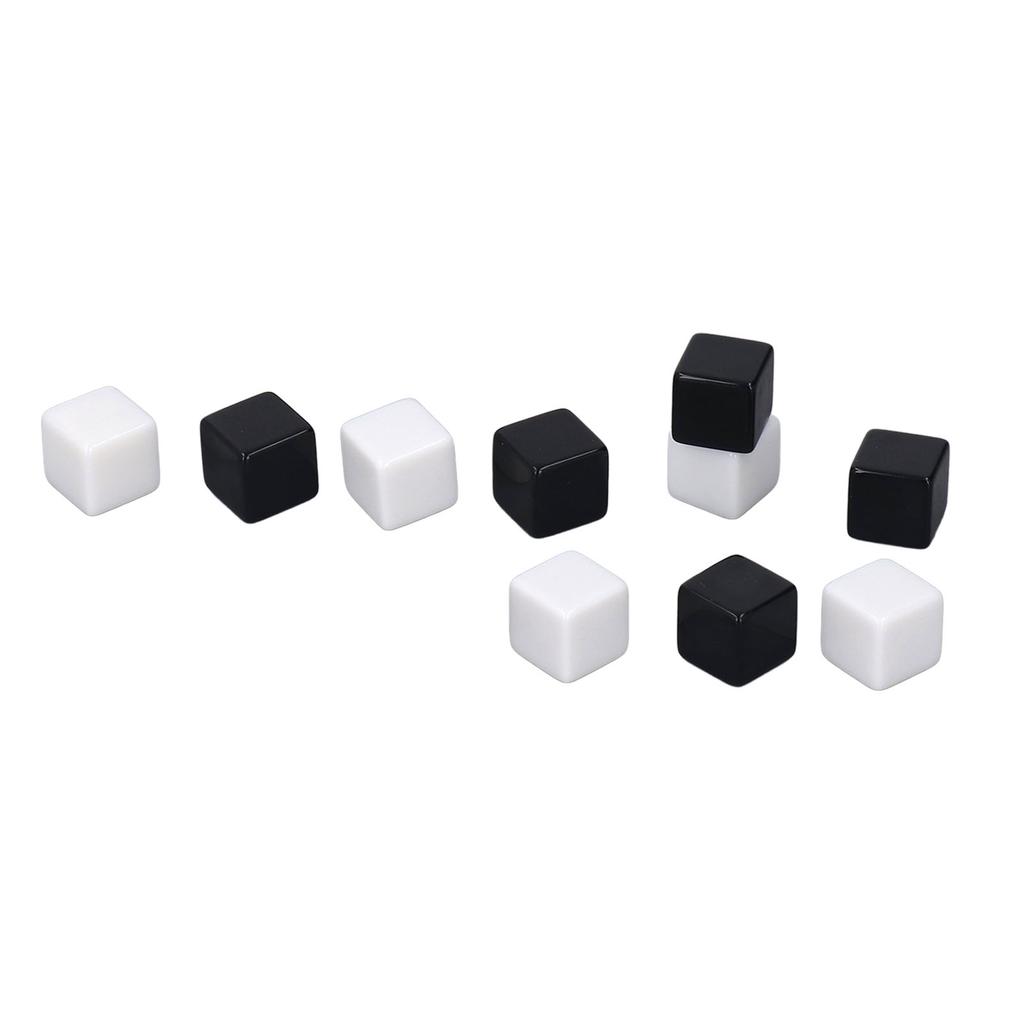 50Pcs     Dice Small Write On Wipe Off Dice for Board Games Digital Teaching