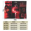 Horror Game Iron Lung Blankets  Super Soft Novelty Plush Throw Blanket For Kids Bedroom Flannel Bedspread Bed Cover
