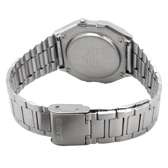 Casio Digital Watch Vintage Series A158WEA-1 Metal Band Unisex Black (Imported) Metal Band/Black A158WEA-1