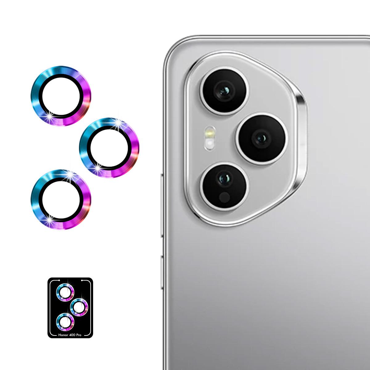 

Для Honor 400 Pro 5G (Глобальный) Защитное кольцо для объектива камеры ENKAY Hat-Prince Металлическое кольцо Пленка для объектива Colorful