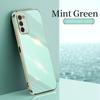 For Samsung Galaxy A03S Case Protective Electroplating Shockproof Galaxy A03 A23 A50 A50S A30S Case Cover Silicone TPU Soft