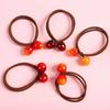 Cherry Hair Tie, Hairband, Hair Tie with Pom-pom