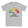 Cortisol Low Level Meme Printed Tshirt 2026summer New Unisexs Cotton Tshirt Modern Cool Casual Tshirt Fun Y2K Oversized Tshirt