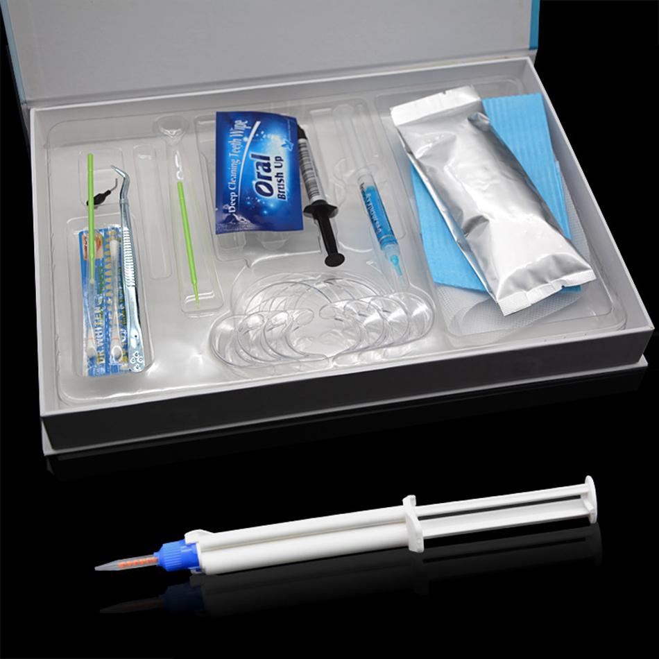1 Box Dental Teeth Whitening Kit 35% Hydrogen Peroxide Professional Bleach System Tooth Whitening Whitener Bleaching Gel