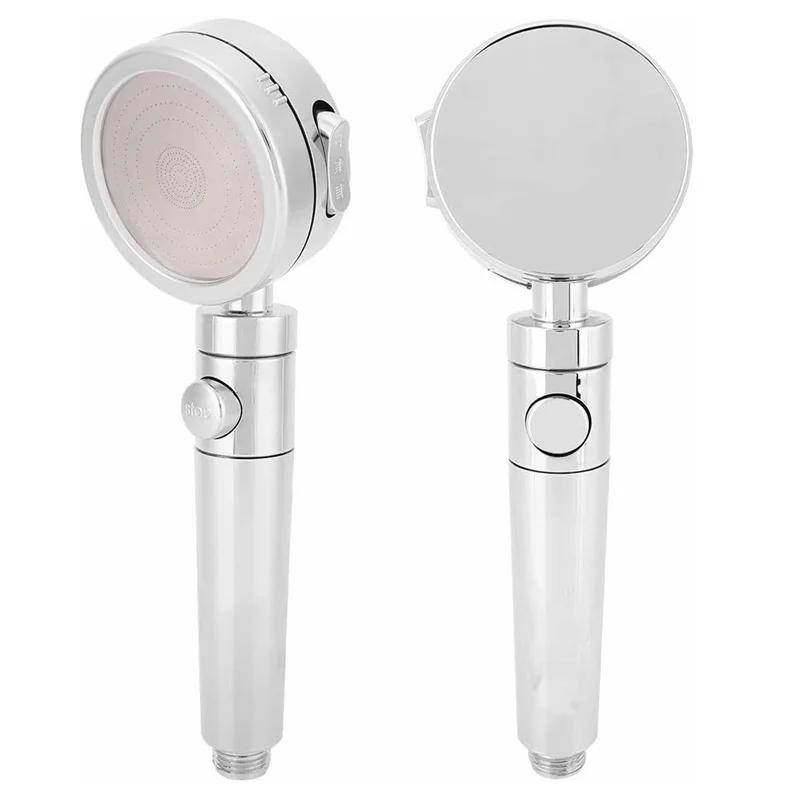 High Pressure Handheld Shower Head ABS Shower Head with 3-Speed Spraying Bathroom Shower Gadgets