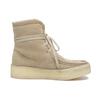 Clarks Originals Round Toe Lace-Up Ankle Boots Women ankle boots Light-Brown 261634124