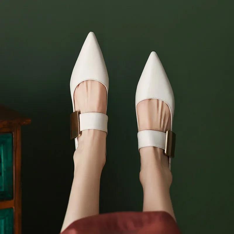 Women Nature Suede High Thick Heels SmallHut New 2026 Spring Black Apricot Square Toe Pumps Elegant Lady Metal Decoration Shoes