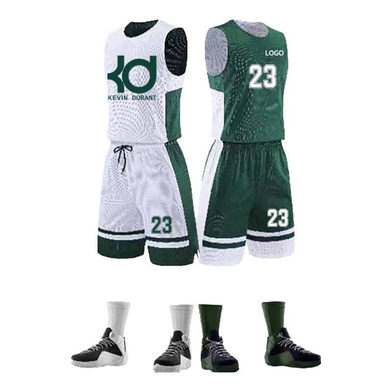 Junyouhui Customizable Unisex Basketball Jersey & Shorts Set