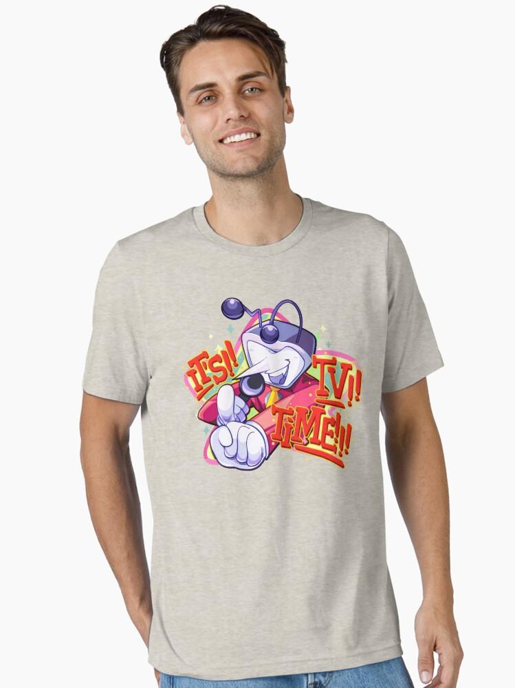 Mickey Mouse & Arkadaşlar Tenna Deltarune TV Zamanı Temel Tişört