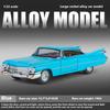 1/32 Cool Cadillac Big Rocket Alloy Model Car, High-quality Alloy Car Toys, Exquisite Decorations, Christmas Gifts