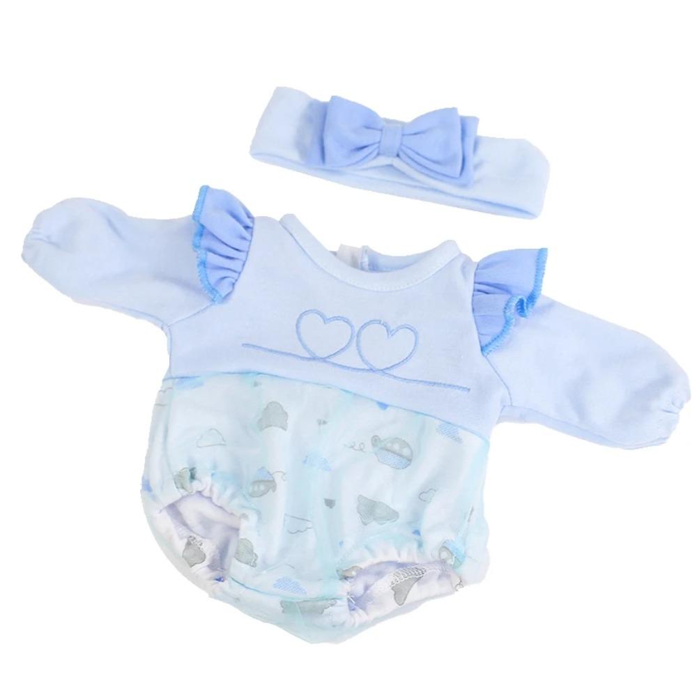 Nové 15palcové oblečení pro panenku Reborn Baby pro 40cm miminko Panenka Roztomilé Dětské Hračky Oblečení pro panenky Příslušenství Dítě Miniaturní Předměty Obleček Hračka