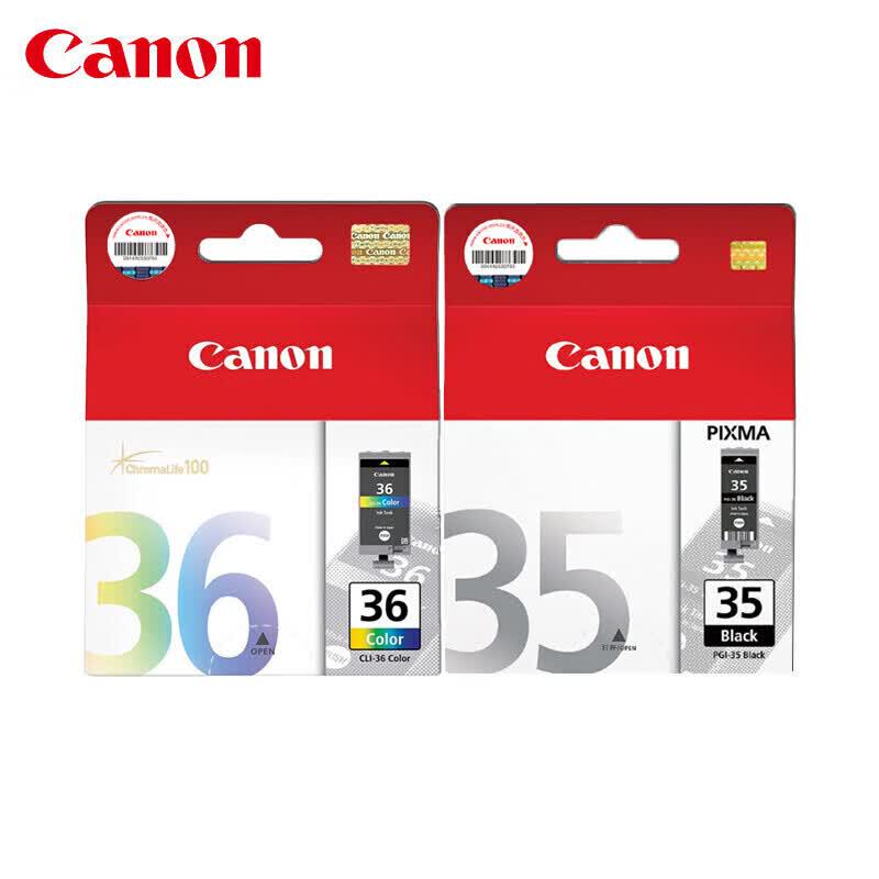 Canon PGI-35 + CLI-36 Original Ink Cartridge Combo Pack