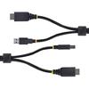 StarTech.Com Cavo KVM HDMI e USB 4K60Hz 3m Nero HU12210 - Accessori per computer