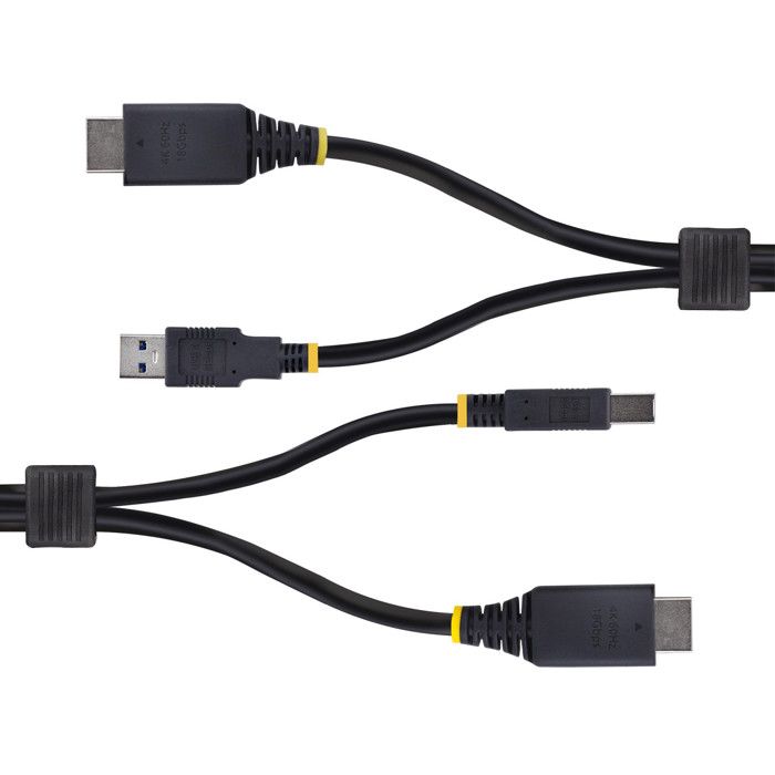 StarTech.Com Cavo KVM HDMI e USB 4K60Hz 3m Nero HU12210 - Accessori per computer